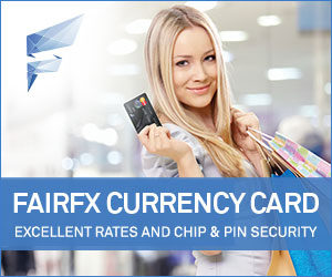 FairFX currency Card